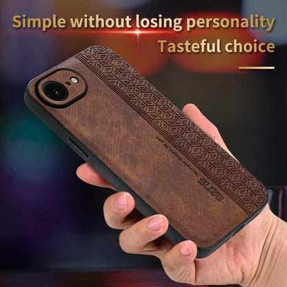 AZNS 3D Embossed Skin Feel Phone Case, For iPhone 16e / 17e, For iPhone 17 Pro Max, For iPhone 17 Pro, For iPhone 17