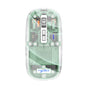 HXSJ T900 Transparent Magnet Three-mode Wireless Gaming Mouse