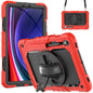 Lucky Wheel Grip Silicone Hybrid PC Tablet Case with Shoulder Strap