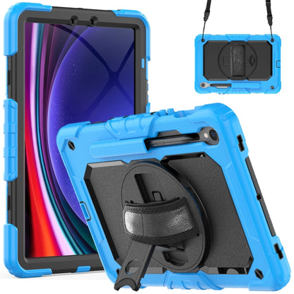 Lucky Wheel Grip Silicone Hybrid PC Tablet Case with Shoulder Strap