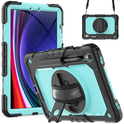 Lucky Wheel Grip Silicone Hybrid PC Tablet Case with Shoulder Strap