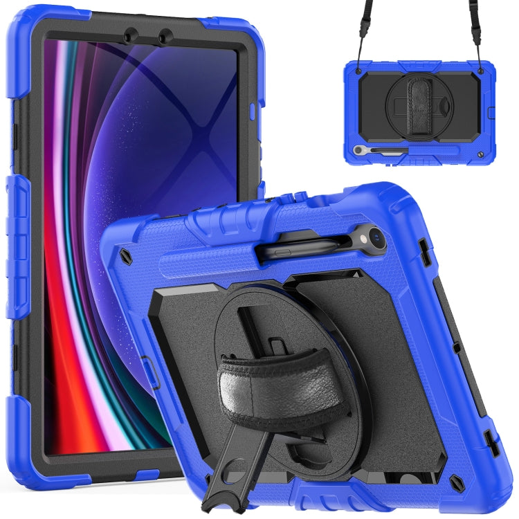 Lucky Wheel Grip Silicone Hybrid PC Tablet Case with Shoulder Strap