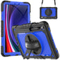Lucky Wheel Grip Silicone Hybrid PC Tablet Case with Shoulder Strap