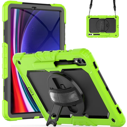 Lucky Wheel Grip Silicone Hybrid PC Tablet Case with Shoulder Strap