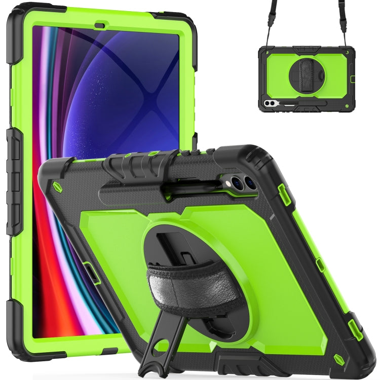 Lucky Wheel Grip Silicone Hybrid PC Tablet Case with Shoulder Strap