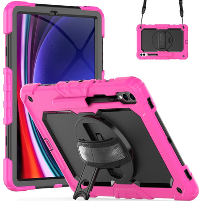 Lucky Wheel Grip Silicone Hybrid PC Tablet Case with Shoulder Strap