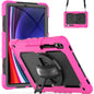 Lucky Wheel Grip Silicone Hybrid PC Tablet Case with Shoulder Strap