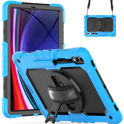 Lucky Wheel Grip Silicone Hybrid PC Tablet Case with Shoulder Strap
