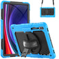 Lucky Wheel Grip Silicone Hybrid PC Tablet Case with Shoulder Strap