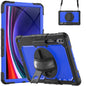 Lucky Wheel Grip Silicone Hybrid PC Tablet Case with Shoulder Strap