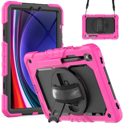 Lucky Wheel Grip Silicone Hybrid PC Tablet Case with Shoulder Strap