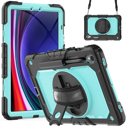 Lucky Wheel Grip Silicone Hybrid PC Tablet Case with Shoulder Strap