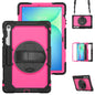 Lucky Wheel Grip Silicone Hybrid PC Tablet Case with Shoulder Strap