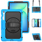 Lucky Wheel Grip Silicone Hybrid PC Tablet Case with Shoulder Strap