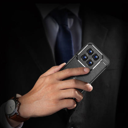 Litchi Texture Shockproof TPU Phone Case, For Xiaomi 14 Pro