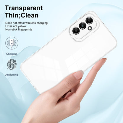 3 in 1 Clear TPU Color PC Frame Phone Case