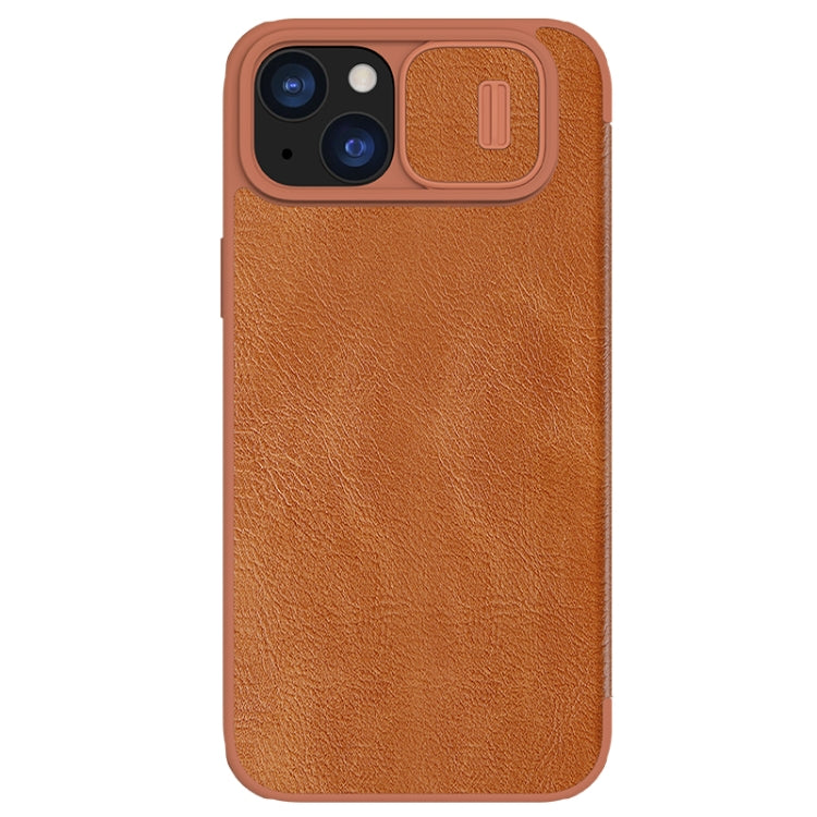 NILLKIN QIN Series Pro Sliding Camera Cover Design Leather Phone Case