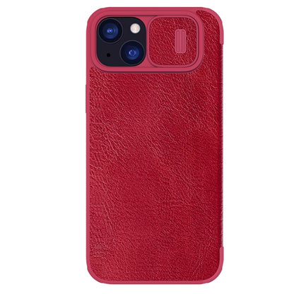 NILLKIN QIN Series Pro Sliding Camera Cover Design Leather Phone Case