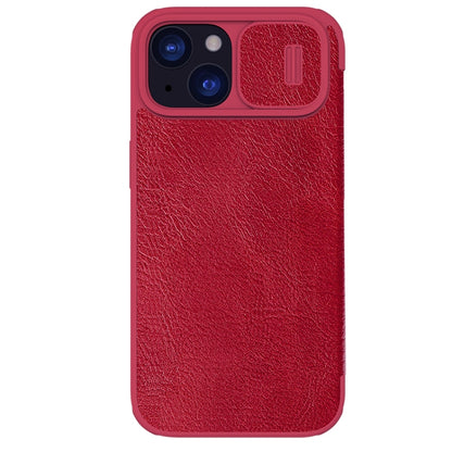 NILLKIN QIN Series Pro Sliding Camera Cover Design Leather Phone Case