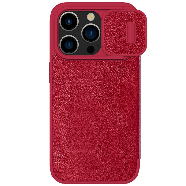 NILLKIN QIN Series Pro Sliding Camera Cover Design Leather Phone Case