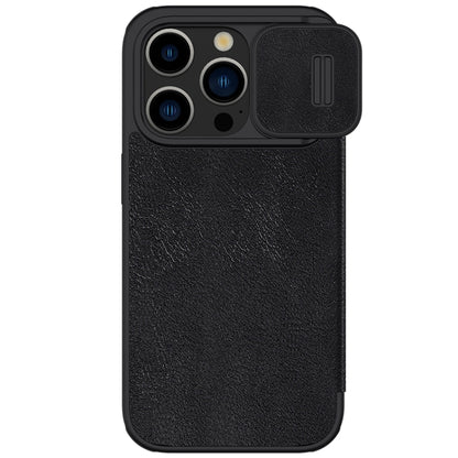 NILLKIN QIN Series Pro Sliding Camera Cover Design Leather Phone Case