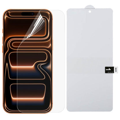 Full Screen Protector Explosion-proof Hydrogel Film, For iPhone 17 Pro Max, For iPhone 17 / 17 Pro, For iPhone Air, For iPhone 16 Pro Max, For iPhone 16 Pro, For iPhone 16 Plus, For iPhone 16, For iPhone 15 Pro Max, For iPhone 15 Pro, For iPhone 15 Plu...