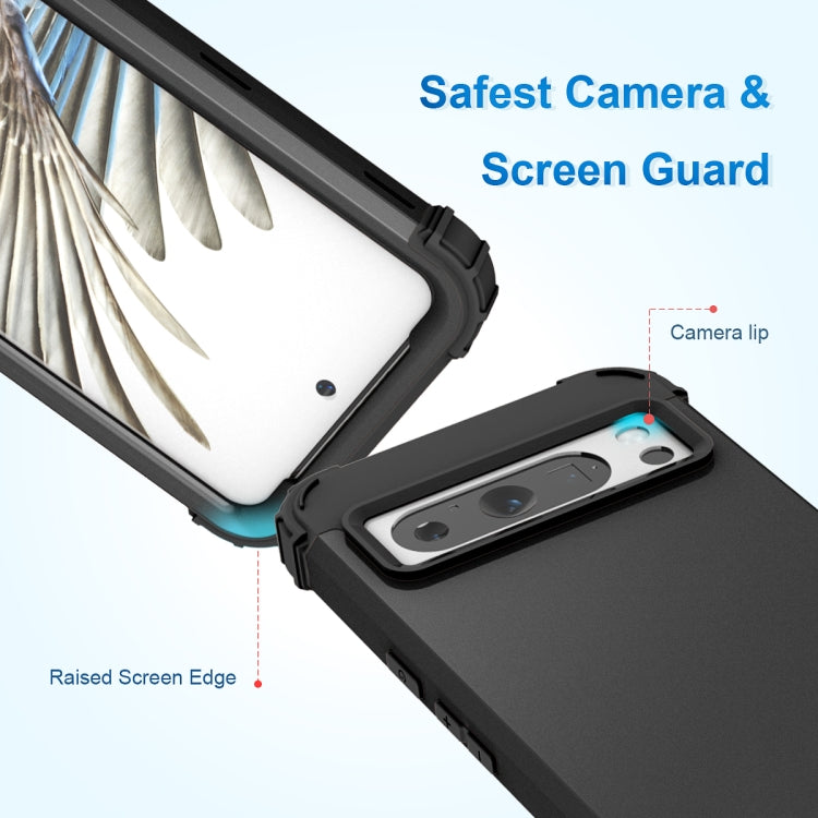 3 in 1 Shockproof PC + Silicone Phone Case