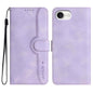 Heart Pattern Skin Feel Leather Phone Case, For iPhone 18 Pro / 17 Pro, For iPhone 18 Pro Max / 17 Pro Max, For iPhone 17e / 16e, For iPhone 17