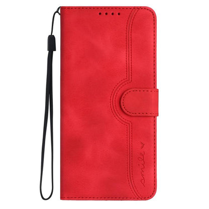 Heart Pattern Skin Feel Leather Phone Case, For iPhone 18 Pro / 17 Pro, For iPhone 18 Pro Max / 17 Pro Max, For iPhone 17e / 16e, For iPhone 17
