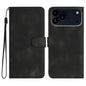 Heart Pattern Skin Feel Leather Phone Case, For iPhone 17e / 16e, For iPhone 17 Pro Max, For iPhone 17 Pro, For iPhone 17