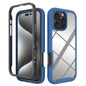 Starry Sky Solid Color Shockproof TPU Clear PC Phone Case, For iPhone 16 Pro Max, For iPhone 16 Pro, For iPhone 16 Plus, For iPhone 16