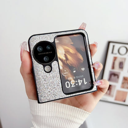 Gradient Color Glitter Shockproof Protective Phone Case, For OPPO Find N3 Flip