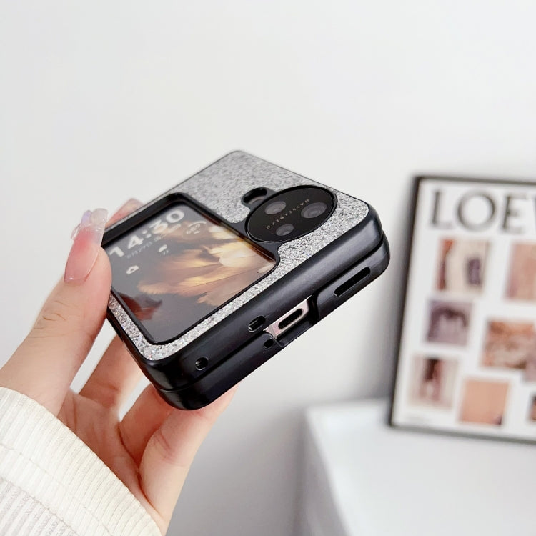 Gradient Color Glitter Shockproof Protective Phone Case, For OPPO Find N3 Flip