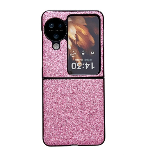Gradient Color Glitter Shockproof Protective Phone Case, For OPPO Find N3 Flip, For OPPO Find N2 Flip