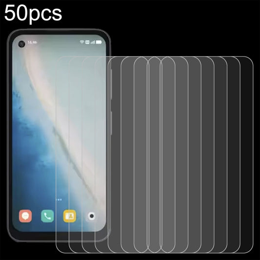 50pcs 0.26mm 9H 2.5D Tempered Glass Film