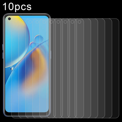 10pcs 0.26mm 9H 2.5D Tempered Glass Film, For OPPO Reno12 F 4G / A3 Energy / F27, For OPPO K12x / Reno12 F 5G / A3, For OPPO A2x / A1i 5G, For OPPO Reno11 China, For OPPO A2, For OPPO A2m, For OPPO A74 4G