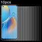 10pcs 0.26mm 9H 2.5D Tempered Glass Film, For OPPO Reno12 F 4G / A3 Energy / F27, For OPPO K12x / Reno12 F 5G / A3, For OPPO A2x / A1i 5G, For OPPO Reno11 China, For OPPO A2, For OPPO A2m, For OPPO A74 4G