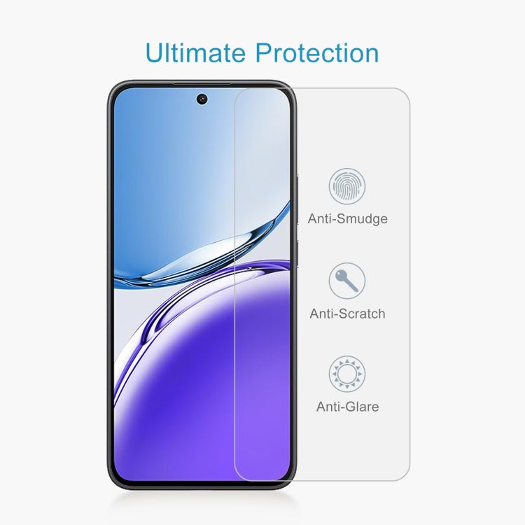 10pcs 0.26mm 9H 2.5D Tempered Glass Film, For OPPO Reno12 F 4G / A3 Energy / F27, For OPPO K12x / Reno12 F 5G / A3, For OPPO A2x / A1i 5G, For OPPO Reno11 China, For OPPO A2, For OPPO A2m, For OPPO A74 4G