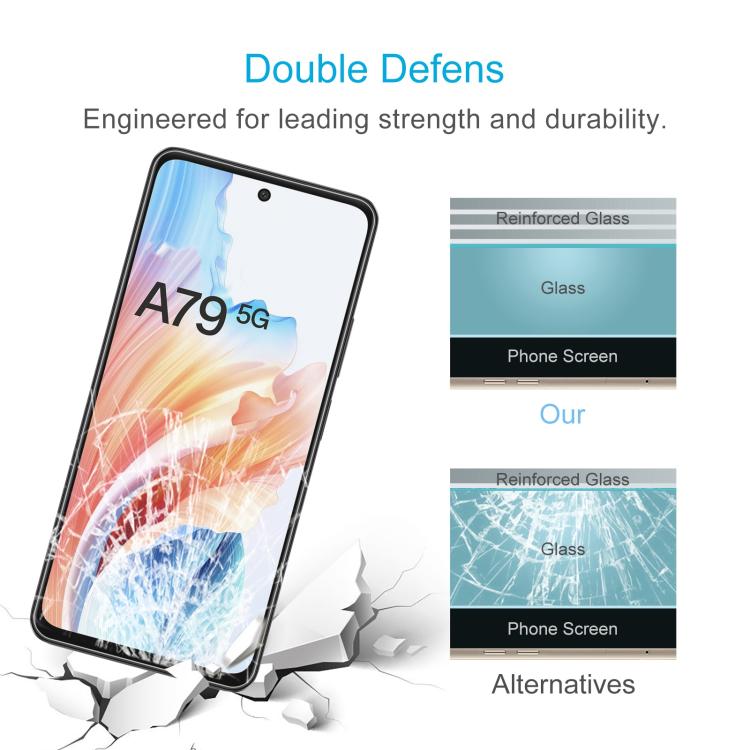 10pcs 0.26mm 9H 2.5D Tempered Glass Film, For OPPO A79 5G, For OPPO A5 5G Global / A5 4G / A5x 4G / 5G, For OPPO Reno14 Pro Global, For OPPO Reno14 Global, For OPPO A59 5G, For OPPO K13 5G, For OPPO Find X8 / X8s+, For OPPO Find X8s                    ...