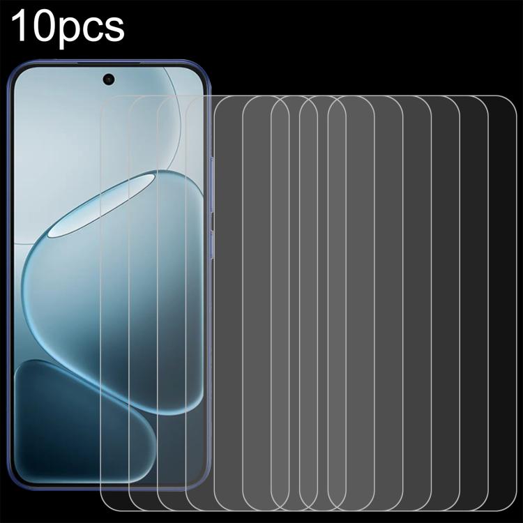10pcs 0.26mm 9H 2.5D Tempered Glass Film, For OPPO K14x 5G, For OPPO K14 5G, For OPPO Find X9s Pro 5G, For OPPO K15 Pro+, For OPPO K15 Pro 5G, For OPPO Find X9s, For OPPO Find X9 Ultra, For OPPO A6t Pro 5G, For OPPO A6s Pro 4G                          ...