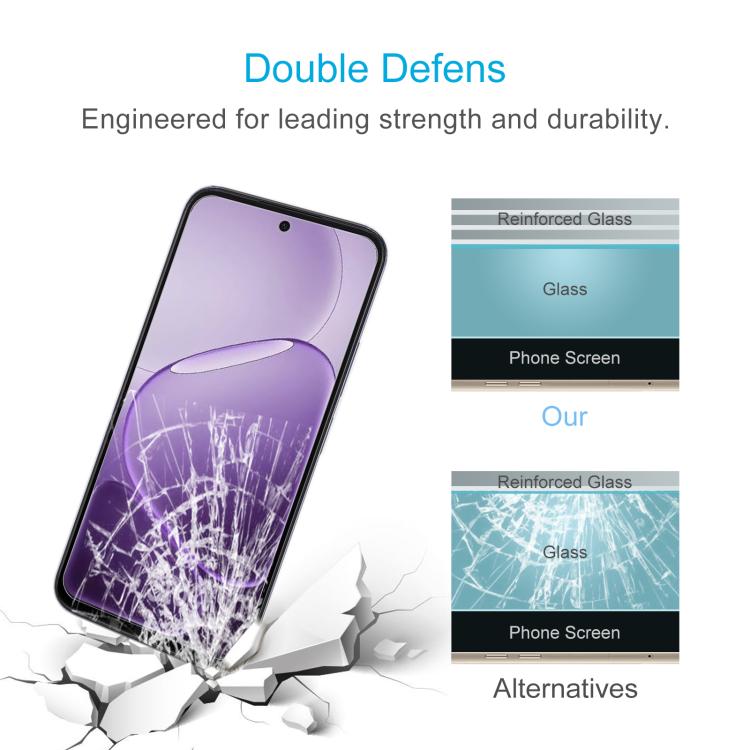 10pcs 0.26mm 9H 2.5D Tempered Glass Film, For OPPO K14x 5G, For OPPO K14 5G, For OPPO Find X9s Pro 5G, For OPPO K15 Pro+, For OPPO K15 Pro 5G, For OPPO Find X9s, For OPPO Find X9 Ultra, For OPPO A6t Pro 5G, For OPPO A6s Pro 4G                          ...
