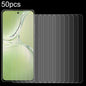 50pcs 0.26mm 9H 2.5D Tempered Glass Film, For OPPO Reno12 F 4G / A3 Energy / F27, For OPPO K12x / Reno12 F 5G / A3, For OPPO Reno12 Pro, For OPPO A2x / A1i 5G, For OPPO Reno11 China, For OPPO A2, For OPPO A2m, For OPPO A74 4G