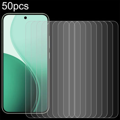 50pcs 0.26mm 9H 2.5D Tempered Glass Film