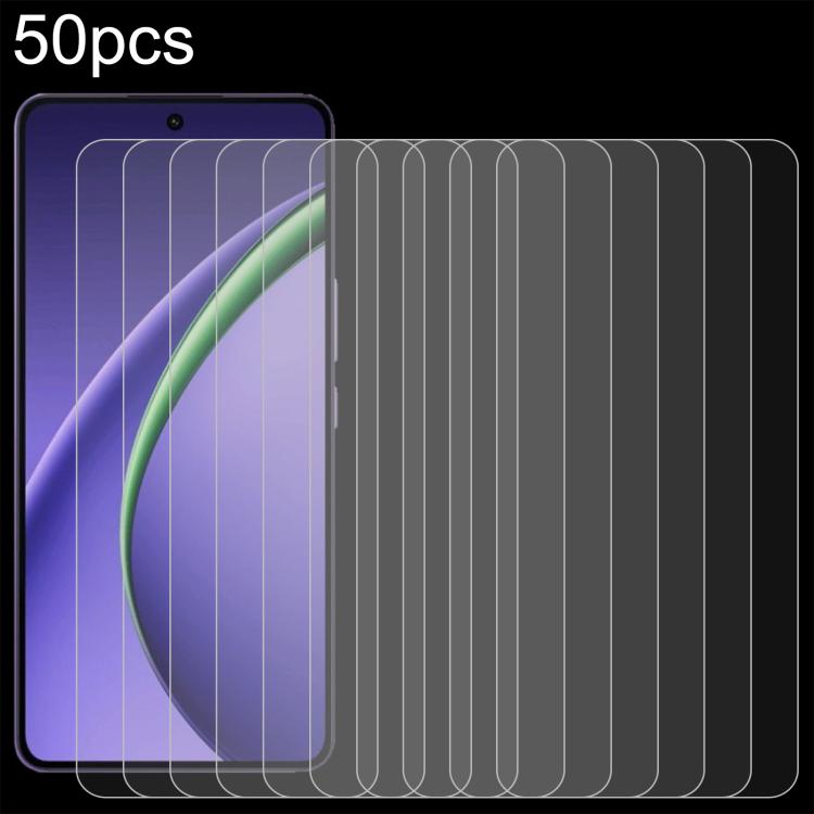 50pcs 0.26mm 9H 2.5D Tempered Glass Film