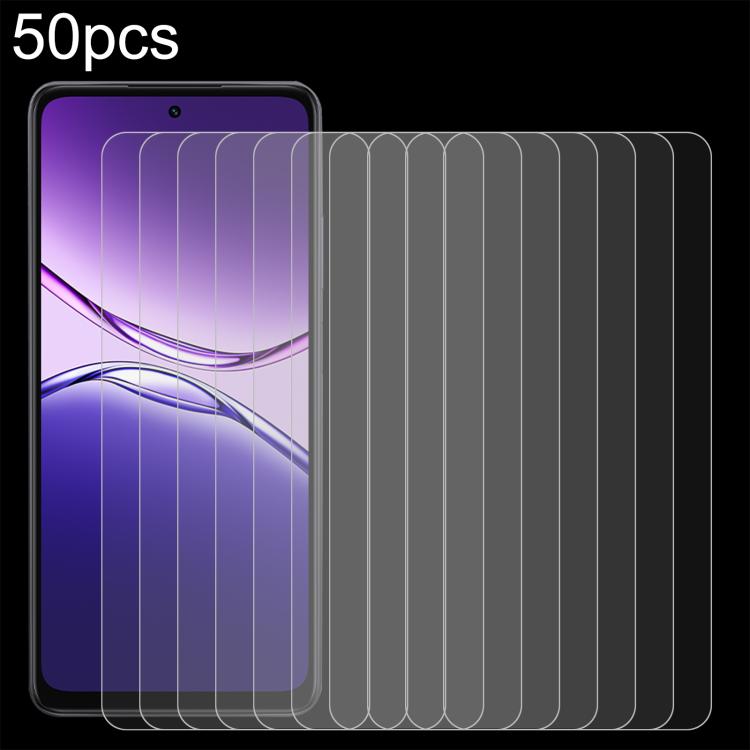 50pcs 0.26mm 9H 2.5D Tempered Glass Film