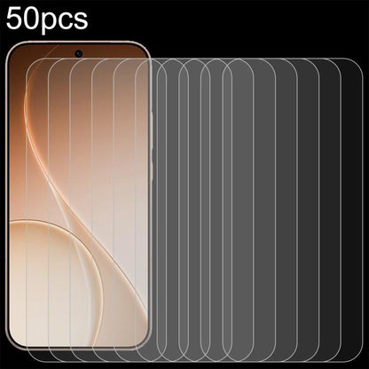 50 PCS/Pack 0.26mm 9H 2.5D Tempered Glass Film, For OPPO A7 Pro Max 5G, For OPPO K14x 5G, For OPPO K14 5G, For OPPO Find X9s Pro 5G, For OPPO K15 Pro+, For OPPO K15 Pro 5G, For OPPO Find X9s, For OPPO Find X9 Ultra, For OPPO A6t Pro 5G                 ...