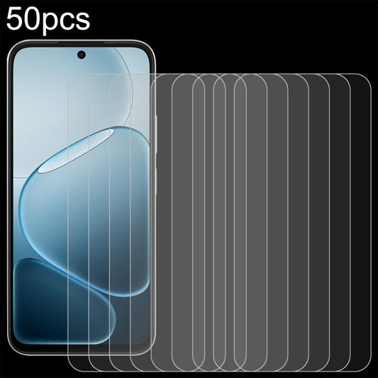 50pcs 0.26mm 9H 2.5D Tempered Glass Film, For OPPO 6c 4G / A6 4G / A6s 4G / 5G, For OPPO A6t 4G / A6t Pro 4G / 5G, For OPPO Reno15 Pro India, For OPPO A6 Pro 5G India, For OPPO Reno15 Pro Mini 5G, For OPPO Reno15 F 5G, For OPPO Reno15 Pro Max 5G Global...