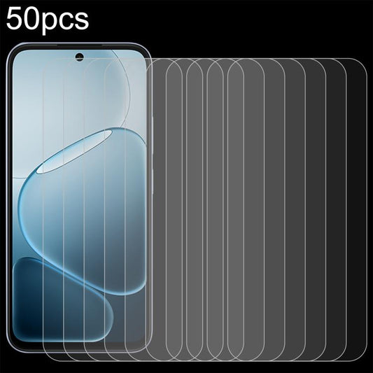 50pcs 0.26mm 9H 2.5D Tempered Glass Film, For OPPO A6t Pro 5G, For OPPO A6s Pro 4G, For OPPO 6c 4G / A6 4G / A6s 4G / 5G, For OPPO A6t 4G / A6t Pro 4G / 5G, For OPPO Reno15 Pro India, For OPPO A6 Pro 5G India, For OPPO Reno15 Pro Mini 5G               ...