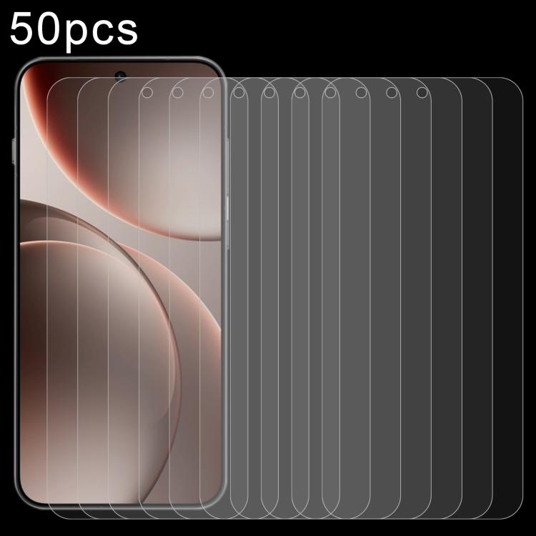 50pcs 0.26mm 9H 2.5D Tempered Glass Film, For OPPO K14x 5G, For OPPO K14 5G, For OPPO Find X9s Pro 5G, For OPPO K15 Pro+, For OPPO K15 Pro 5G, For OPPO Find X9s, For OPPO Find X9 Ultra, For OPPO A6t Pro 5G, For OPPO A6s Pro 4G                          ...