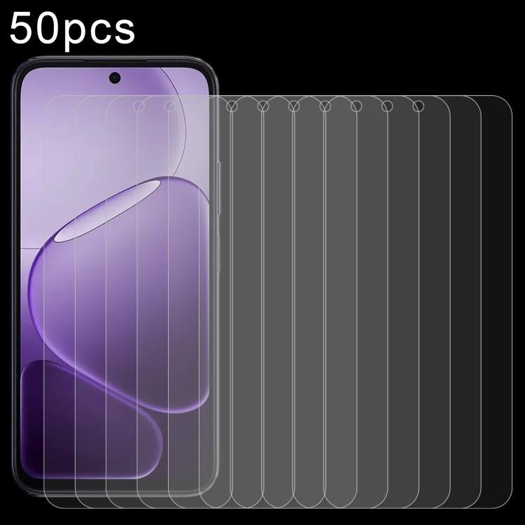50 PCS/Pack 0.26mm 9H 2.5D Tempered Glass Film, For OPPO A7 Pro Max 5G, For OPPO K14x 5G, For OPPO K14 5G, For OPPO Find X9s Pro 5G, For OPPO K15 Pro+, For OPPO K15 Pro 5G, For OPPO Find X9s, For OPPO Find X9 Ultra, For OPPO A6t Pro 5G                 ...
